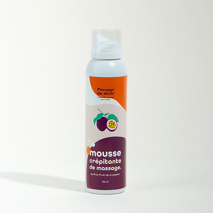 Poutpast and moisturizing massage foam - Passion fruit