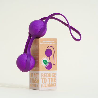 Boules de geisha en plastique recyclé - Violet
