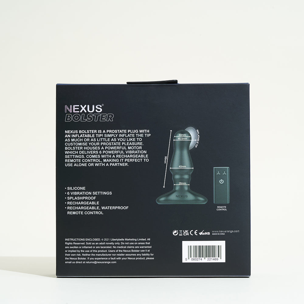 Remote controlled inflatable plug Bolster of Nexus