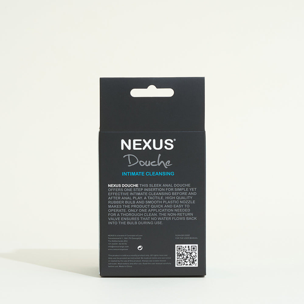 Clean shower washing pear