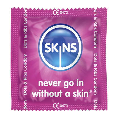 Préservatifs Skins x12 (divers modèles disponibles) - Nervurés