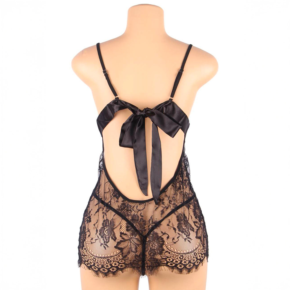 Sexy nightgown Angelina OhYeah  - Black