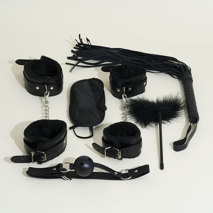 6 -room beginner bondage kit - Black