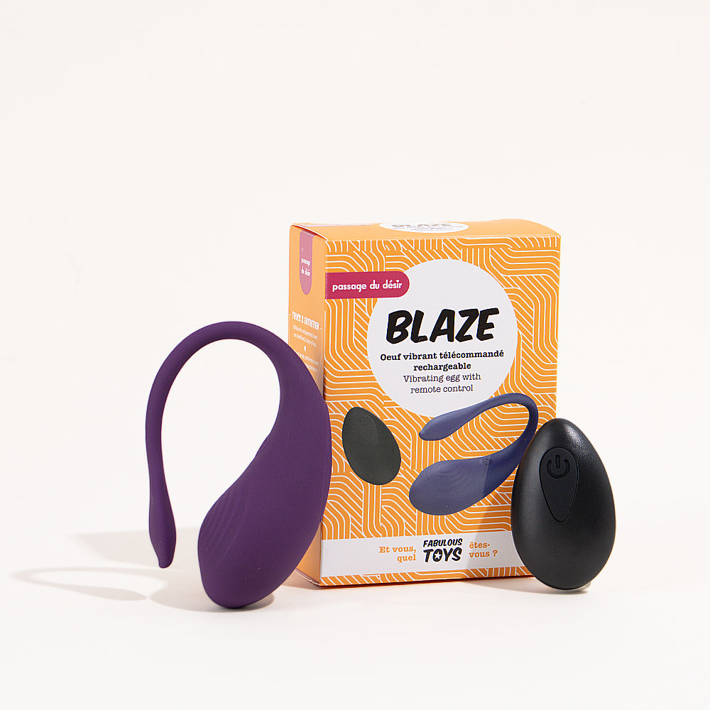 Oeuf vibrant télécommandé Blaze
