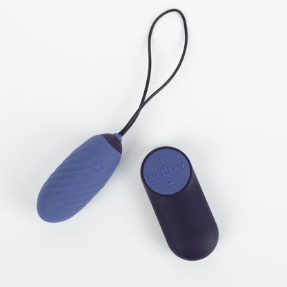 Cocotte - remote-controlled vibrating egg - Blue