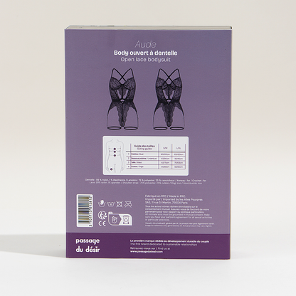 Offener Spitzen-Body Aude - Offener Spitzen-Body Aude