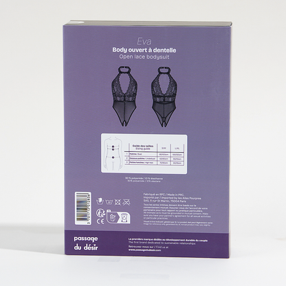 Offener Spitzen-Body Eva - Offener Spitzen-Body Eva