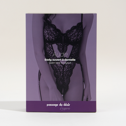 Offener Spitzen-Body Aude - Offener Spitzen-Body Aude