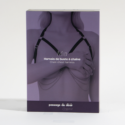 Mia chain chest harness 
