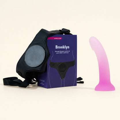 Brooklyn Universal Harness x Funky Dildo Pack - Winggy