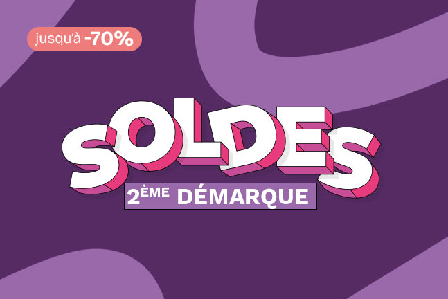 SOLDES Deuxième démarque