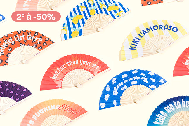SPECIALE AANBIEDING HITTEGOLF Jouw 2de waaier aan -50%