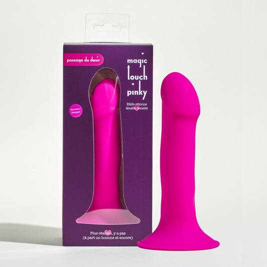 Magic Touch Pinky Dildo Double density