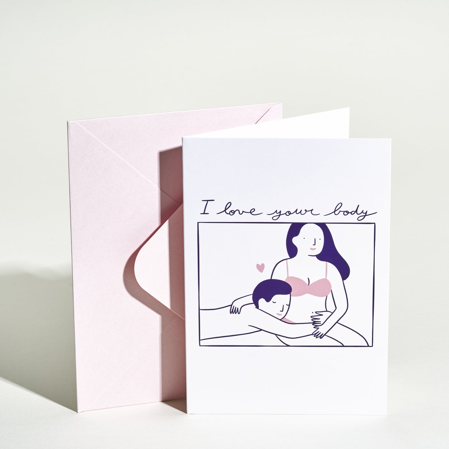 Love card Agathe sorlet - I love your body