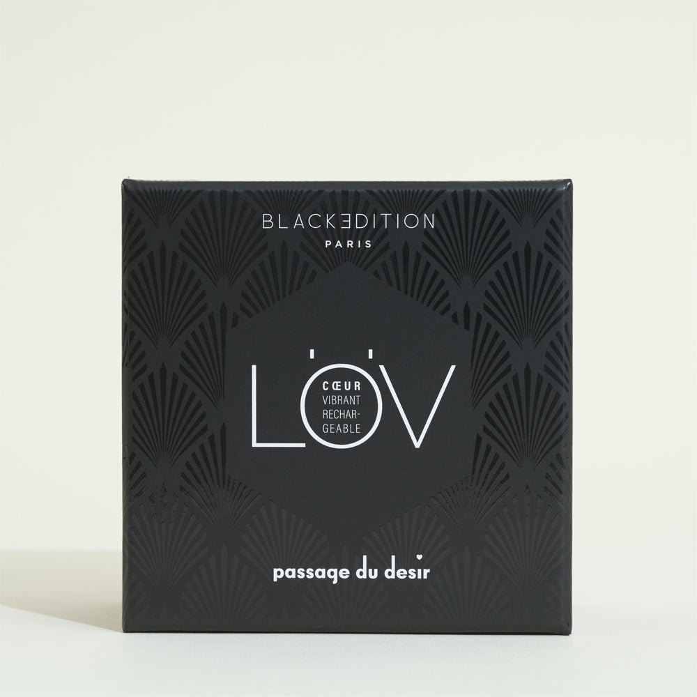 Galet vibrant cœur LÖV