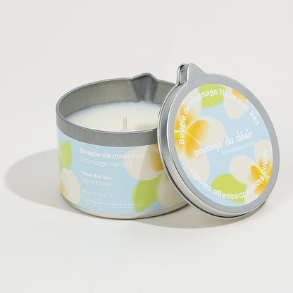 Bougie de massage Passage du Désir - Fleur des îles