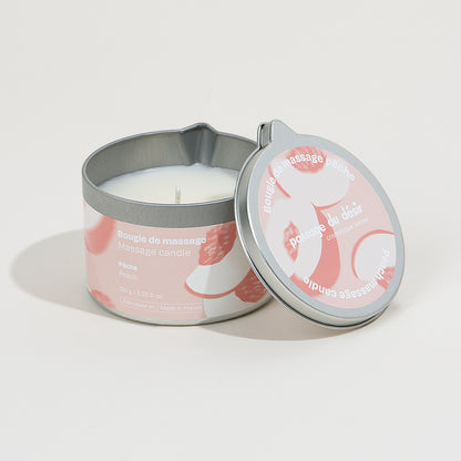 Bougie de massage Passage du Désir - Pêche