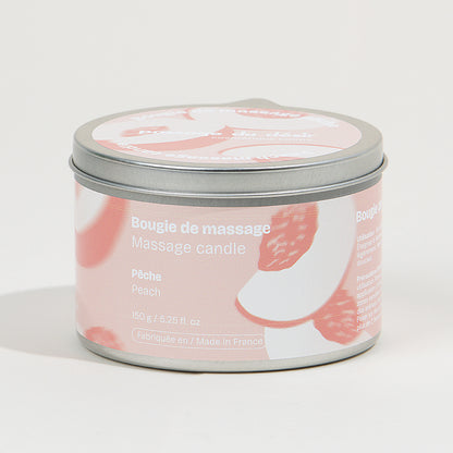Bougie de massage Passage du Désir - Pêche