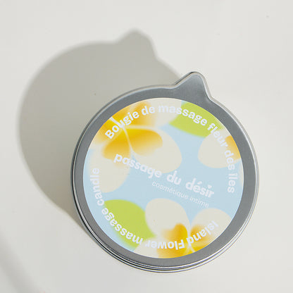 Bougie de massage Passage du Désir - Fleur des îles