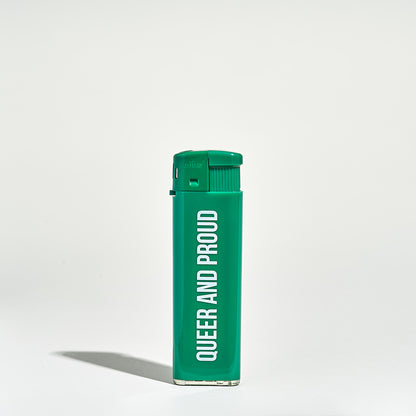 "Queer and Proud" lighter