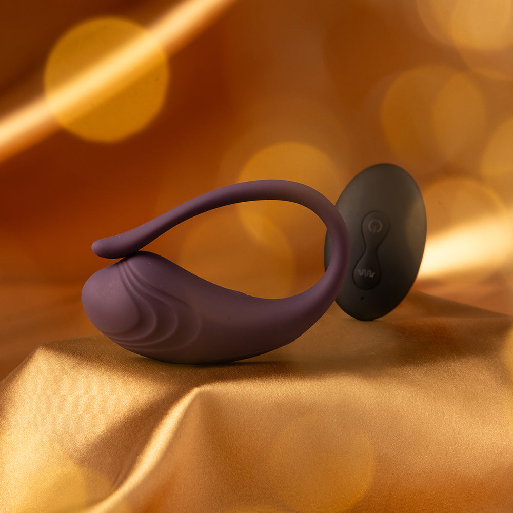 Remote -controlled vibrant egg