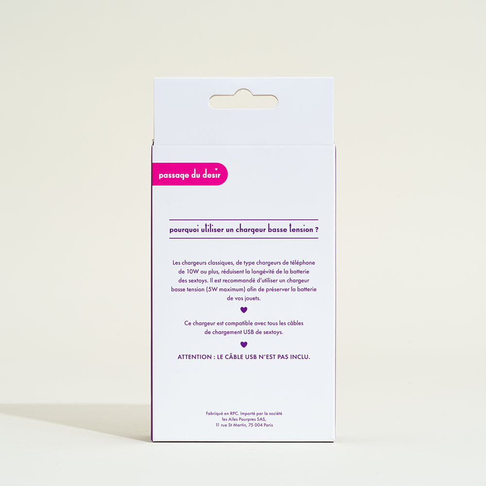 Chargeur basse tension Passage du Désir