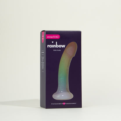 Brooklyn Universal Harness x Funky Dildo Pack - Rainbow