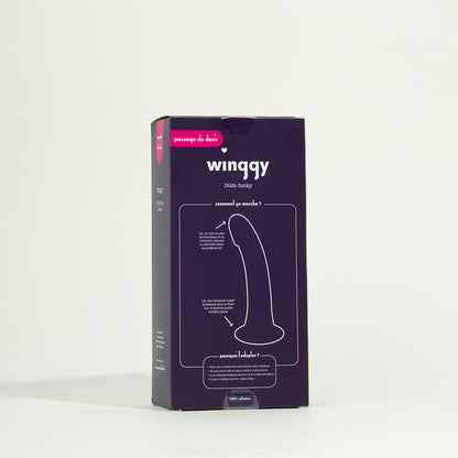 Funky suction cup dildo  - Winggy