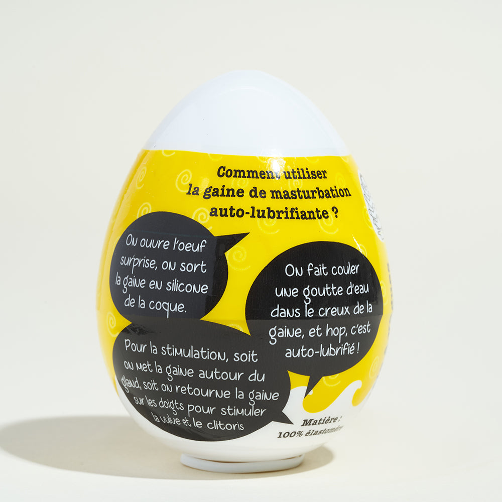 Œuf de mastrubation surprise Wonder Egg - Jaune