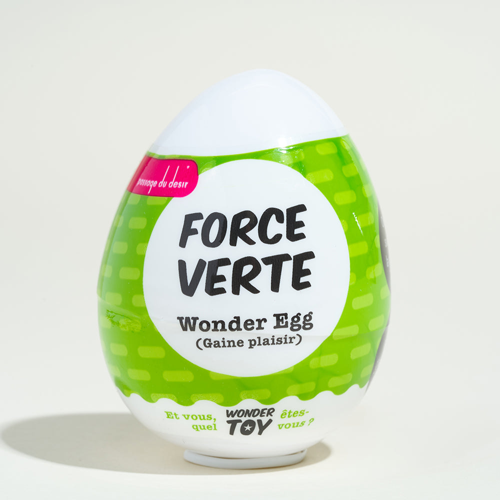 Œuf de mastrubation surprise Wonder Egg - Vert
