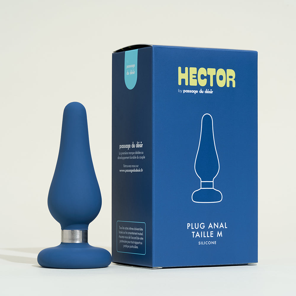 Plug anal silicone homme - Hector