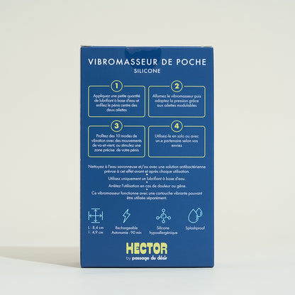 Vibromasseur de poche Hector