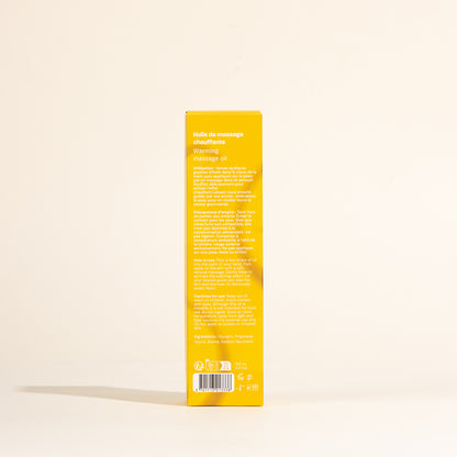 Huile de massage gourmande et chauffante - Ananas