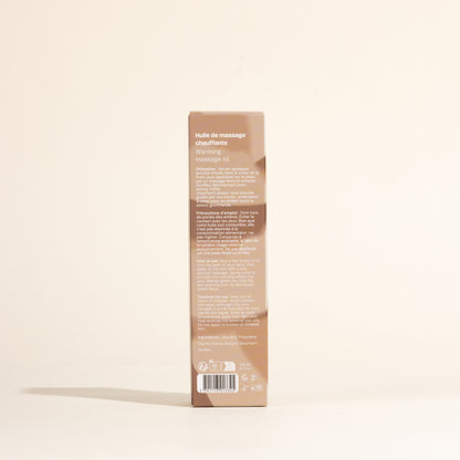 Huile de massage gourmande et chauffante - Noix de coco