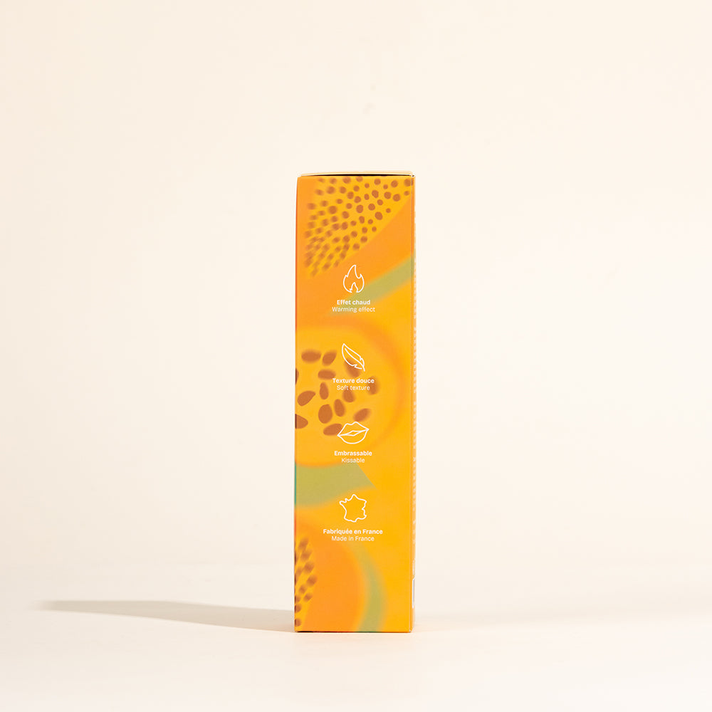 Huile de massage gourmande et chauffante - Fruit de la passion