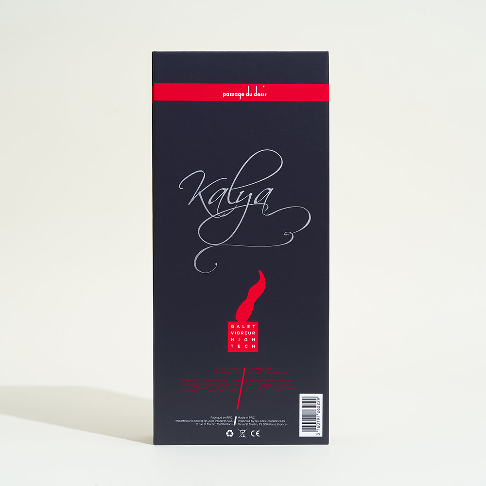 Kalya rechargeable pebble - Red