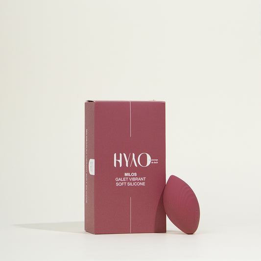 Vibrerend kiezeltje - Milos van HYYO