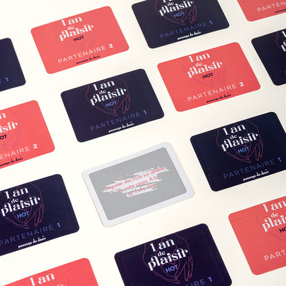 Gratis card game for a year of HOT pleasure