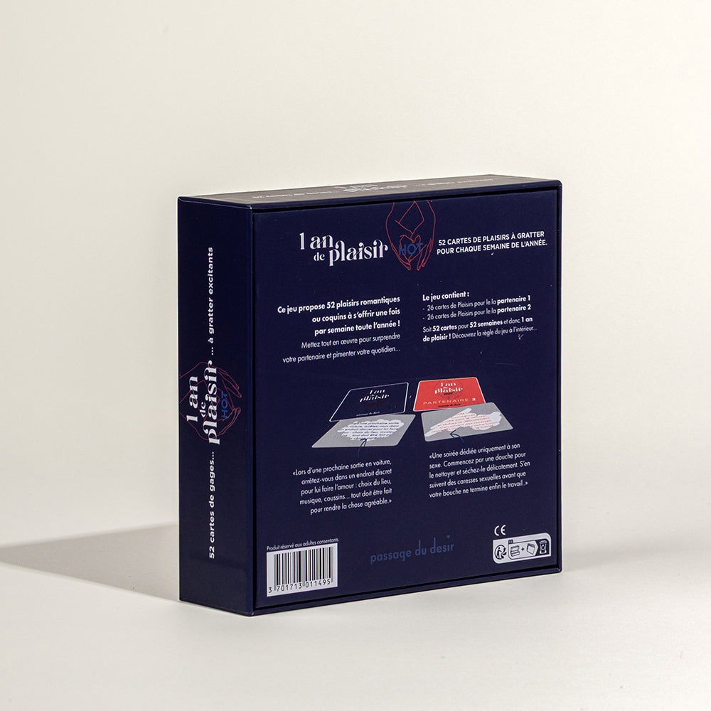 Gratis card game for a year of HOT pleasure