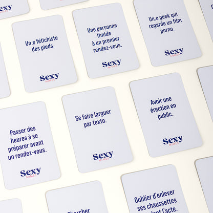 Sexy mimes card game Passage du Désir