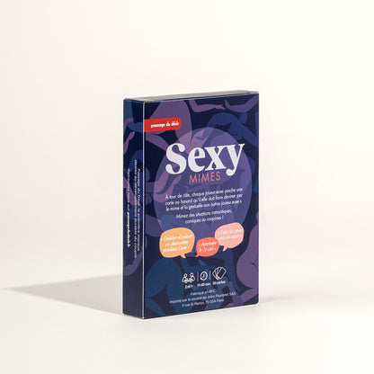 Sexy mimes card game Passage du Désir