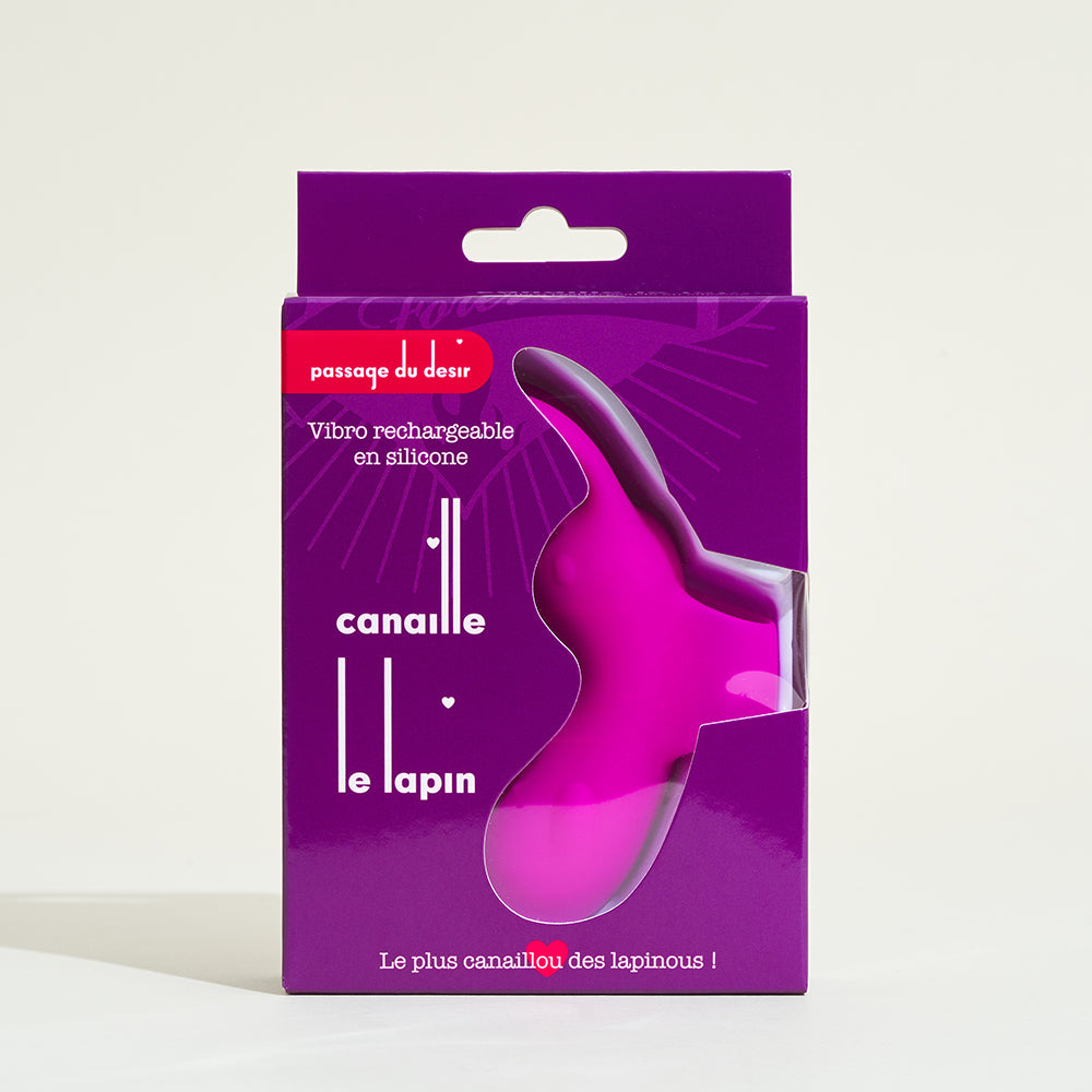 Vibrating finger Canaille the rabbit