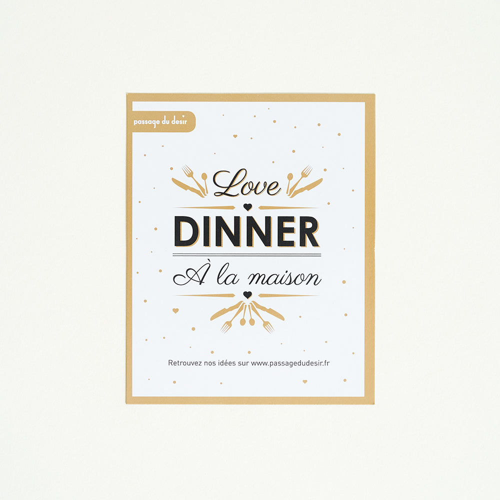 Jeu de grattage Love Dinner Passage du Désir