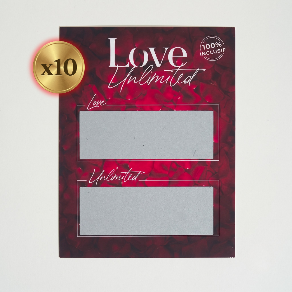 Rubbelspiel Love Unlimited