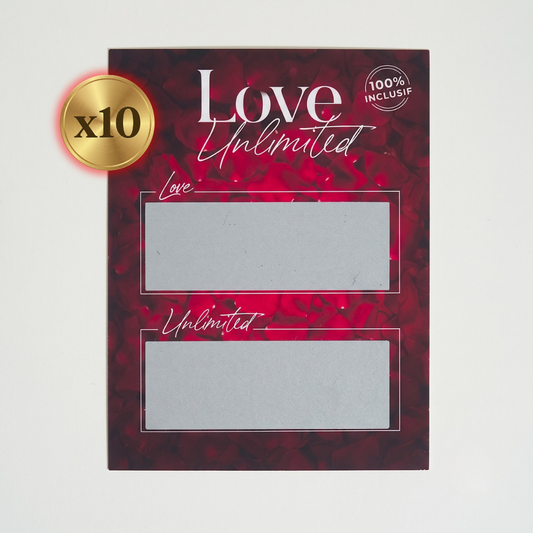 Kraskaartspel Love Unlimited
