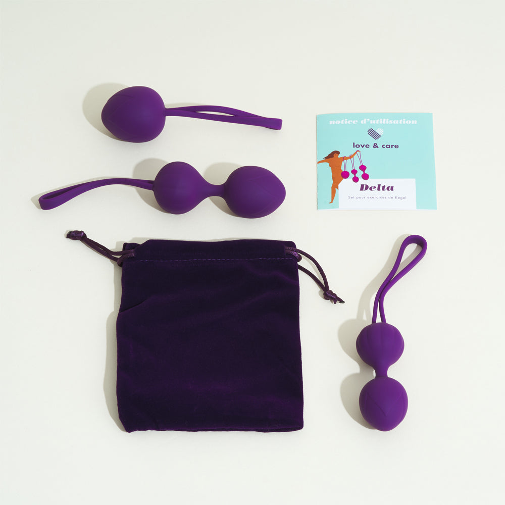 Set of 3 Kegel Delta balls
