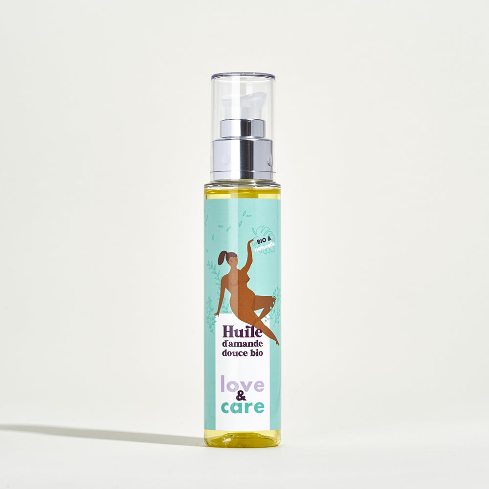 Organic sweet almond massage oil