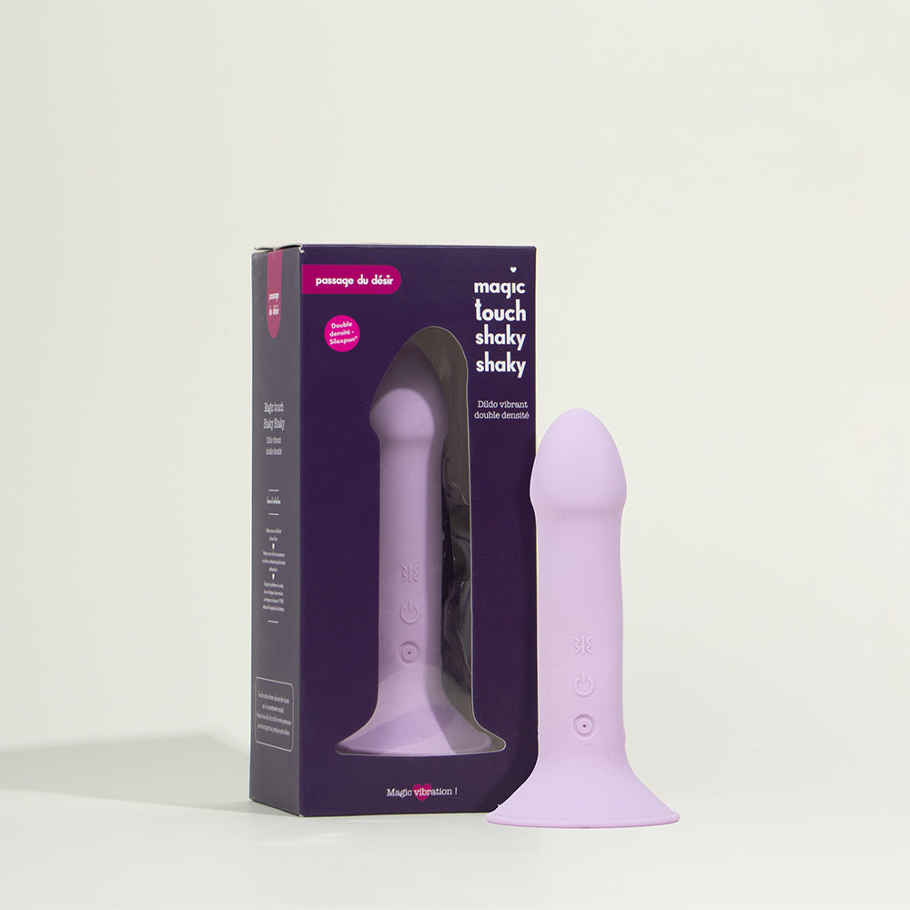 Magic Touch Shaky Shaky dildo vibrant - Dildo vibrant Shaky Shaky de Passage du Désir