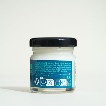 Mini massage candle - Bamboo