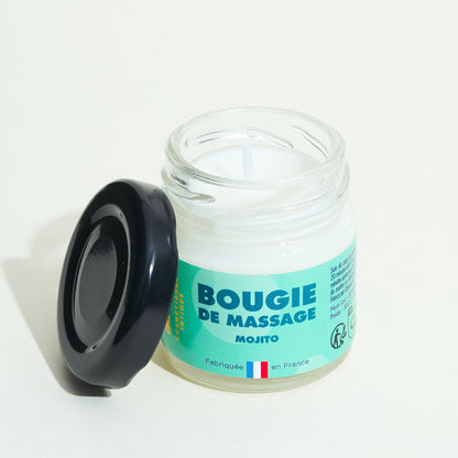Mini massage candle - Mojito